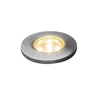 Konstsmide - Lampada in acciaio INOX 304, vetro trasparente