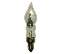 Konstsmide Lampadine Flicker Flame di ricambio ufficiali 1020-020, 230 V 1,5 W, confezione da 2, bianche