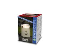 Konstsmide Luce commemorativa a LED, con timer da 8 ore, 1 diodo bianco caldo tremolante, funzionamento a batteria, esterno (IP44), 2 x D 1,5 V (escluso) - 1869 - 180