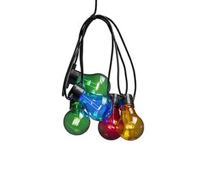 Konstsmide Luci all'aperto del Giardino/luci della Stringa alimentate a Corrente 9.5m infrangibili 20 lampadine LED Dimmable Giardino luci