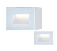 Konstsmide - Luci in alluminio laccato bianco, vetro acrilico opale
