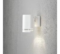 Konstsmide Applique esterni Modena con fessura, 1 luce bianco Konstsmide
