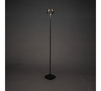 Konstsmide Bella lampada LED da pavimento, nera, alluminio, IP54, dimmer, CCT Konstsmide