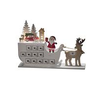 Konstsmide Silhouette in Legno a LED, Bianco