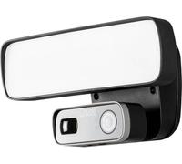 Konstsmide Telecamera di sicurezza grandangolare 1080HD con proiettore integrato da 18 W, conversazione bidirezionale e sirena di allarme/utilizzare l'app gratuita
