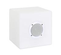 KONTE.DESIGN Lampada CUBO a LED con Speaker 20x20 cm