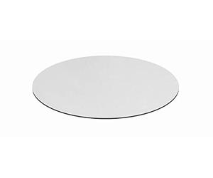 KONTE.DESIGN Piano per Tavolo SPARGI Rotondo Bianco Diametro 60 cm