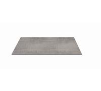 KONTE.DESIGN Set di 2 piani per tavolo SPARGI quadrato effetto cemento 80x80 cm | Made in Italy Design Italiano