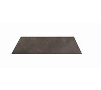 KONTE.DESIGN Set di 2 piani per tavolo SPARGI quadrato effetto piombo 70x70 cm