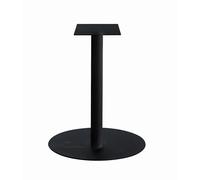 KONTE.DESIGN Set di 4 basi per tavolo SPARGI rotonda nero 72 cm