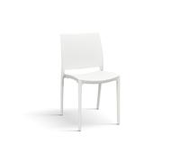 KONTE.DESIGN Set di 6 Sedie NORTH BEACH in Polipropilene Bianco