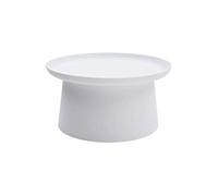 KONTE.DESIGN Tavolo MAY in vetro Rotondo, gambe incrociate in acciaio, Diametro 114 cm