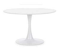 KONTE.DESIGN Tavolo BLOOM Bianco Diametro 120 Altezza 75 cm