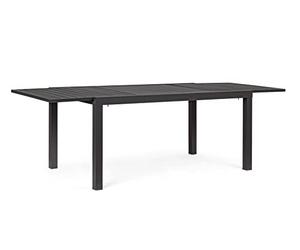 KONTE.DESIGN Tavolo HILDE Allungabile Antracite 160 - 240x90 cm