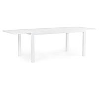 KONTE.DESIGN Tavolo HILDE Allungabile Bianco 160 - 240x90 cm
