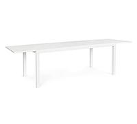 KONTE.DESIGN Tavolo HILDE Allungabile Bianco 200 - 300x100 cm