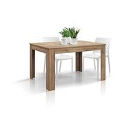 KONTE.DESIGN Tavolo LIPARI in legno finitura rovere, allungabile 140×90 cm - 220×90 cm