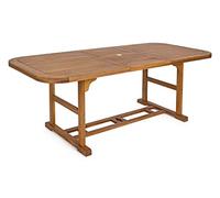 KONTE.DESIGN Tavolo NOEMI Rettangolare Allungabile 150 - 200x90 cm