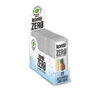 KONTE ZERO DRINK ANANAS - 60 Bustine Monodose di Preparato istantaneo per Bevande con Estratto di Stevia e Vitamina C - Zero Calorie - Zero Zuccheri - Gluten Free -