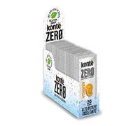 KONTE ZERO DRINK ARANCIA - 40 Bustine Monodose di Preparato istantaneo per Bevanda alla ARANCIA con Estratto di Stevia e Vitamina C - Zero Calorie - Zero Zuccheri - Gluten Free -