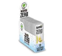 KONTE ZERO DRINK LIMONE - 60 Bustine Monodose di Preparato istantaneo per Bevanda al LIMONE con Estratto di Stevia e Vitamina C - Zero Calorie - Zero Zuccheri - Gluten Free -