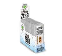 KONTE ZERO DRINK MANDORLA - 60 Bustine Monodose di Preparato istantaneo per Bevande con Estratto di Stevia e Vitamina C - Zero Calorie - Zero Zuccheri - Gluten Free -