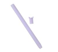 KONTONTY 1 Pc Astuccio Per Penna a Forma Di Mela Tocco Amichevole Collo Di Cigno Incantesimi Accessori Usb c a Coperchio Caso Di Generazione Cordino Retrattile Speciale Gel Di Silice Violet