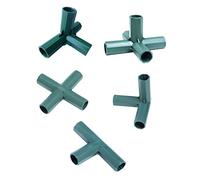 KONTONTY 1 Set Connettori per Giardinaggio per Pilastri per Strutture E Resistenti Compatibili con per Creare da 5 Pezzi