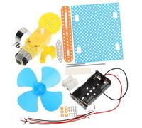 KONTONTY 1 Set Kit Educativo per Ventilatore Elettrico da Assemblare Materiali Ecologici per Esperimenti Scientifici e Creativi Ragazzi e Ragazze