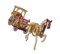 KONTONTY 1 Set Puzzle Legno Carrozza Educativo per Adulti per Sviluppare Coordinazione e per Compleanni e Speciali