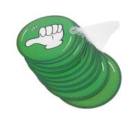 KONTONTY 10 Palette Partecipazione in Classe Cartelli Di Risposta Degli Studenti Bifacciali Pannelli Di Plastica Falso Per Insegnanti E Studenti