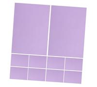 KONTONTY 10 Pezzi Cartoncino per Creazioni Carta per Scrapbooking e Realizzazione Biglietti Versatile e Resistente per Progetti Fai da Te e Lavoretti