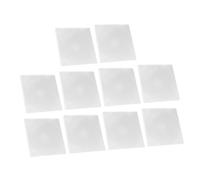 KONTONTY 10 pezzi Custodie CD Trasparenti in Plastica Resistenti Scatole Dvd Singole Leggere e Auto e Viaggi