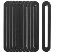 KONTONTY 10 pezzi Staffa Angolare Regolabile in Acciaio Inossidabile Piastra Piana Scorrevole per Riparazione e Rinforzo Mobili Supporto Resistente e Antiruggine Adatta Varie Applicazioni