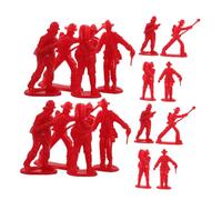 KONTONTY 100 Pezzi Ornamenti dei Pompieri bomboniera per i Vigili del Topper per Torta Pompiere Decorazioni per Vigili del Ornamento Natalizio Pompiere plastica