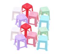 KONTONTY 12 Pezzi Supporti per Tela da Tavolo Mini Cavalletti Plastica Stabili per Pittura Supporti Colorati per Tela Acrilica per Artisti e Hobbisti Accessori per Decorazione Casa