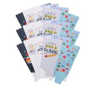 KONTONTY 12 Scatole Popcorn con Design per Contenitori per Snack Decorazioni per Feste e Regali per La Ritorno Scuola Pratiche e Sicure