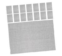 KONTONTY 15 Pezzi Flowerpot Base Pad Rectangular Mesh Mat for Drainage And Soil Retention Breathable Plant Pot Hole Pad Enhancing Root Health for Indoor And Outdoor Plants