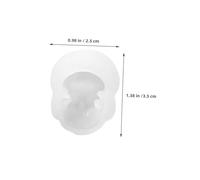 KONTONTY 15 Pezzi Stampi in Silicone per Casting Teschio Stampi per Resina ed Epossidica per Creazioni Te Dettagli Precisi per Gioielli Candele e Decorazioni Artigianali Halloween