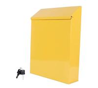 KONTONTY 1pezzi Dei Suggerimenti in Ferro Postale Decorativa Box Porta Lettere Semplice Conservare Posta e Giornali