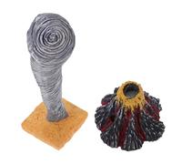 KONTONTY 2 Kit Didattico Simulazione Disastri Naturali con e Tornado Gioco Scientifico Interattivo per Materiale Resistente per Scuola Casa e Laboratori Educativi