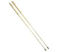 KONTONTY 2 pezzi Bacchette Rabdomanzia con Design Antenna Sensibile Strumento Portatile per Ricerche Spirituali e Al