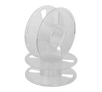 KONTONTY 2 Pezzi Bobina per Filamento 3d in ABS Trasparente da 250 G | Scorrimento Fluido del Filamento, Controllo Preciso, per 1, 75mm e Uso Didattico