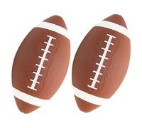 KONTONTY 2 Pz Rugby Per Bambini Allenamento Rugbistico Esercizio Di Rugby Minicalcio Palloni Da Rugby Pallone Da Rugby Per L'allenamento Rugby Gonfiabile Calcio Giovanile , Calcio Pvc