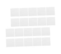 KONTONTY 20 Fogli di Guarnizione in Fibra Ceramica Ad Alta Temperatura per Forno A Microonde Carta Isolante Ignifuga per Fusione del Forma Quadrata