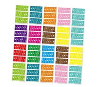 KONTONTY 20 Fogli Etichette Per Cavi Ethernet Elettrici Targhette Per Cavi Autoadesive Resistente Lo Strappo Olio Etichette
