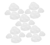 KONTONTY 20 Pezzi Diamond Shape Silicone Resin Molds For Jewelry Making Durable Reusable Epoxy Craft Molds With Easy Demolding For Diy Gemstone Crystal Pendant Creation