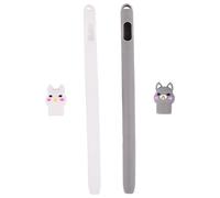 KONTONTY 2pezzi Porta-sfilo in Silicone per Stylus Pen Custodia Protettiva per Stilo Astuccio Protettivo per Matite Protezione da Graffi e Rotture Design Sottile e Leggero