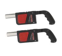 KONTONTY 2pezzi Soffiatore d Aria Elettrico Portatile Per Barbecue in Per Per Campeggio Picnic e Accensione Del