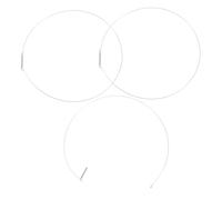 KONTONTY 3 Pezzi Anelli Serraggio in Acciaio Per Guarnizione Porta Lavatrice Morsetto Per Riparazione Perdite Anello Fermo a Per Cuffia Installazione Facile e Durevole 34 Cm